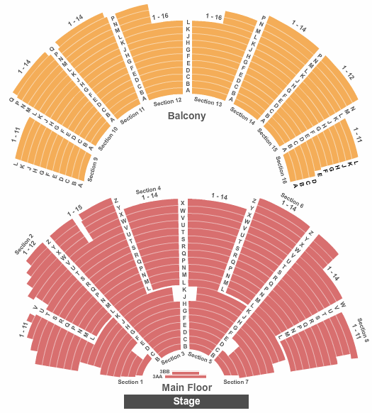 Ryman Auditorium Ringo Starr Seating Chart